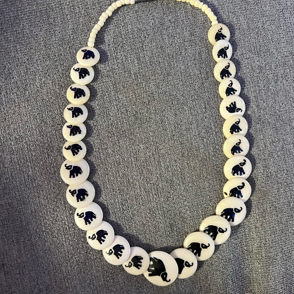 Elephant necklace